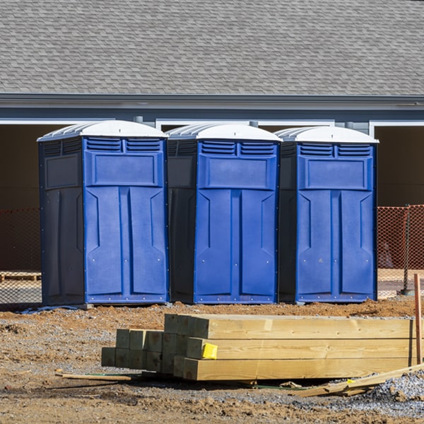 are there any additional fees associated with porta potty delivery and pickup in Nubieber